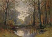 VIKAS Karl 1875-1934,Autumnal Woodland Scene,Palais Dorotheum AT 2011-12-06