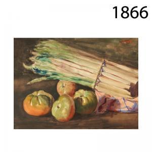 VILARROIG Pedro 1914,Tomates y espárragos,1947,Lamas Bolaño ES 2016-12-15