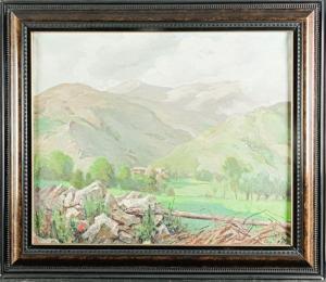 VILAS Darius 1880-1950,Paisaje de montaña,Bonanova ES 2022-12-19