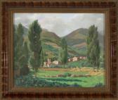 VILAS Darius 1880-1950,Pyrenean Village,Balclis ES 2014-05-27