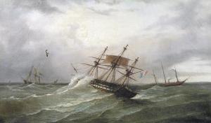 VILCOX M,FRENCH SHIP ON ROUGH SEAS,Hodgins CA 2009-05-25