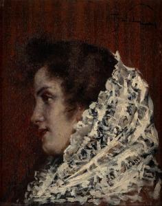 VILLA Aleardo 1865-1906,Il foulard,Finarte IT 2023-10-19