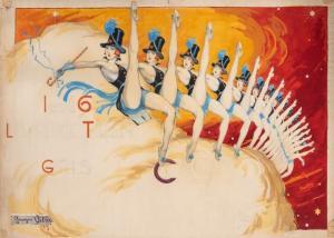 VILLA Georges 1883-1965,Les...Girls (Poster Design),1929,William Doyle US 2021-09-15