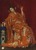 VILLA Louis Émile 1836-1900,LA JAPONAISE,Sotheby's GB 2012-11-08