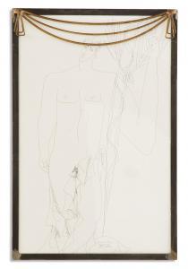 VILLA Mario 1953-2021,Standing Male Nude,1992,New Orleans Auction US 2023-04-22