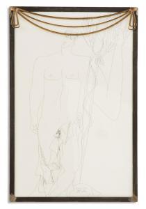 VILLA Mario 1953-2021,Standing Male Nude,New Orleans Auction US 2024-01-25