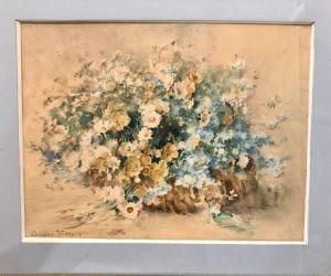 VILLAIN Georges René 1854-1930,Bouquet de fleurs dans un vase,Beaussant-Lefèvre FR 2023-01-27