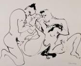 VILLANUEVA 1900-1900,“Escena erótica”,Goya Subastas ES 2013-04-16