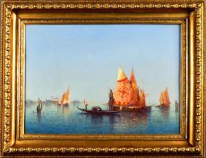 VILLARS Paul 1800-1900,Environs de Venise,19th century,Galerie Moderne BE 2019-12-09