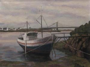 VILLEBRUN Jean,Pont Lorois,1977,Alis Auction RO 2010-07-10