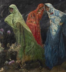 VILLEGAS Y CORDERO Jose 1848-1921,The Andalusian Fates,1910-13,Christie's GB 2023-05-24