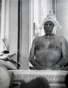 VILLERS Andre 1930-2016,Pablo Picasso au bonnet,1955,Yann Le Mouel FR 2023-11-14