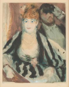 VILLON Jacques 1875-1963,Au théâtre (d'après Pierre-Auguste Renoir),Horta BE 2024-04-22