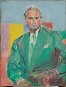 VILLON Jacques 1875-1963,Etude pour le portrait de M. Pulitzer,1954,Sotheby's GB 2024-04-24