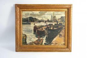 VINCENOT Henri 1912-1985,Quai de Paris,Sadde FR 2023-02-25