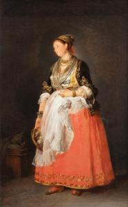 VINCENT Francois Andre 1746-1816,La Jeune Napolitaine,1774,Sotheby's GB 2024-02-01
