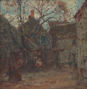 VINCENT Harry Aiken 1864-1931,Autumn Leaves,Freeman US 2023-12-05