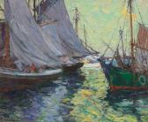VINCENT Harry Aiken 1864-1931,Boats, Gloucester Harbor,Christie's GB 2009-09-29