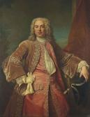 VINCENT J.Ch 1700-1700,Portrait d'homme au tricorne,1730,Christie's GB 2015-03-30
