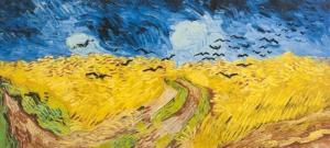 VINCENT 1900-1900,the painting of Wheatfield with Crows,888auctions CA 2023-07-20