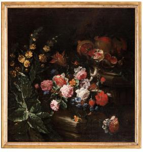 VINCENZINO Giuseppe,Natura morta con fiori, melograni e fichi,Wannenes Art Auctions 2023-05-18