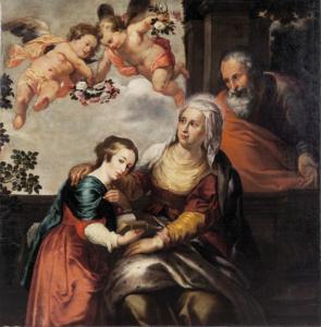 VINCENZO MALÒ 1605-1650,Educazione della Vergine,Boetto IT 2014-09-29