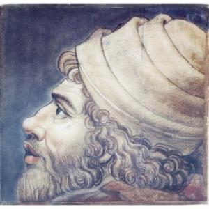 VINCIDOR Tommaso 1493-1536,head of a man: fragment from a cartoon,Sotheby's GB 2003-01-23