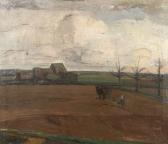 VINCK Jozef 1900-1979,Boer op het veld,1927,Bernaerts BE 2010-10-25