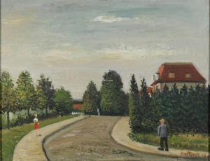 VINCK Jozef 1900-1979,Paysage (au maison de sa fille),1973,Campo & Campo BE 2024-04-23