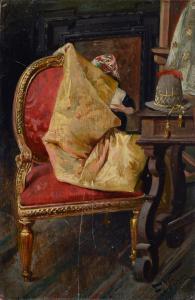 VINEA Francesco 1845-1902,Lo studio di Vinea,Galleria Pananti Casa d'Aste IT 2024-04-19
