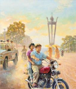 VINK 1950,Sur la route de Banlung. Cambodge 1993,2011,Millon & Associés FR 2016-06-19