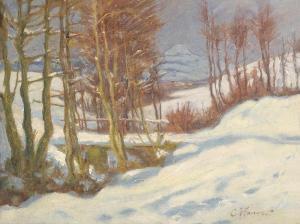 VINNEN Carl 1863-1922,Winter Landscape,Palais Dorotheum AT 2012-12-11