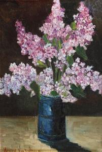 VINTILESCU Henry 1899-1974,Glass with Lilac Flowers,Artmark RO 2022-07-13