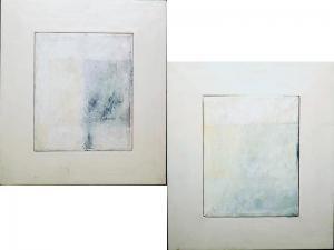 VIOLA Antonello 1966," Accenno di blu" e " Doppio blu",1999,Caputmundi Casa d'Aste IT 2011-12-14