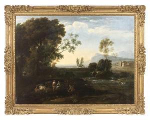 VIOLA Giovanni Battista 1576-1622,Paysage classique animé a,Artcurial | Briest - Poulain - F. Tajan 2019-11-13