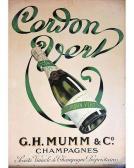 VIRTEL,Champagne G. H. Mumm Cordon Vert,1930,Artprecium FR 2020-07-08