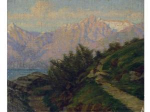 VISENTINI C 1900-1900,Paesaggio montano,Sesart's IT 2013-11-16