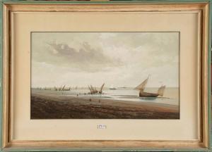 VISSER G 1800-1800,Le retour des pêcheurs,VanDerKindere BE 2012-04-24