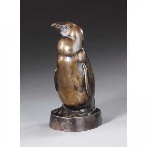 VISSER Tijpke 1876-1955,a bronze sculpture of a penguin modelled by t. vis,Sotheby's GB 2003-06-03