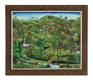 VITAL Pauleus 1918,Haitian landscape,1966,Christie's GB 2012-06-19
