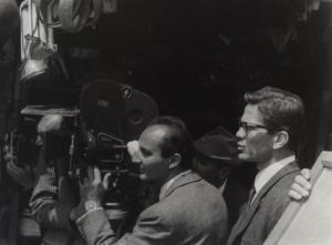 VITALE EZIO 1926-1991,Pier Paolo Pasolini  sul set del film "Mamma Roma",1962,Boetto IT 2015-11-03
