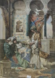 VITALI Eduard 1800-1800,Deux femmes au harem,1886,Rossini FR 2023-10-05