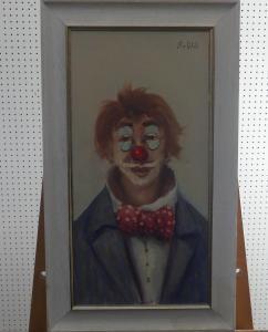 VITALI Elio 1900,Portrait of a Clown,20th Century,Chilcotts GB 2023-01-21