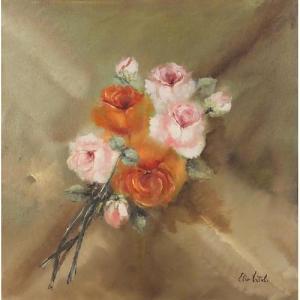 VITALI Elio 1900,Still life roses,Eastbourne GB 2019-03-09