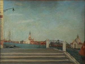 VITALI Emilio 1901,"Scorcio del Canal Grande a Venezia",1948,Il Ponte Casa D'aste Srl IT 2011-06-14