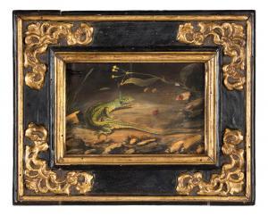 vitelli Teresa Berenice 1706-1729,Natura morta con lucertola, coccinelle e fi,Wannenes Art Auctions 2015-12-02