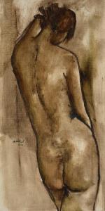 VITHAL B 1933-1992,Untitled (Nude),1966,Christie's GB 2023-03-28