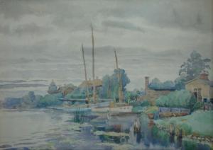 vitols Eduards 1877-1954,The river Lielupe,Antonija LV 2014-10-23