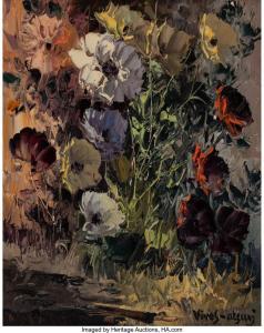 VIVES ATSARA Jose 1919-2004,Wild Flowers,1969,Heritage US 2023-12-02