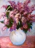 Vivian BEVILACQUA 1916-2003,Lilacs,Litchfield US 2008-09-17